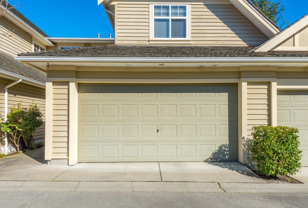 Residential garage door