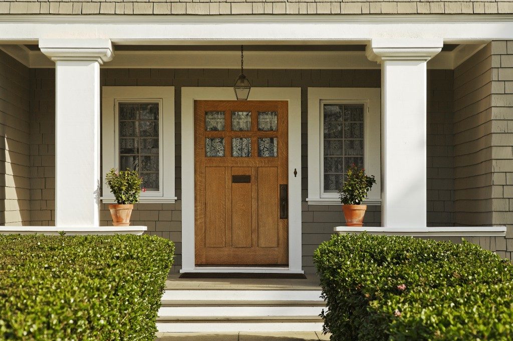 Residential front door