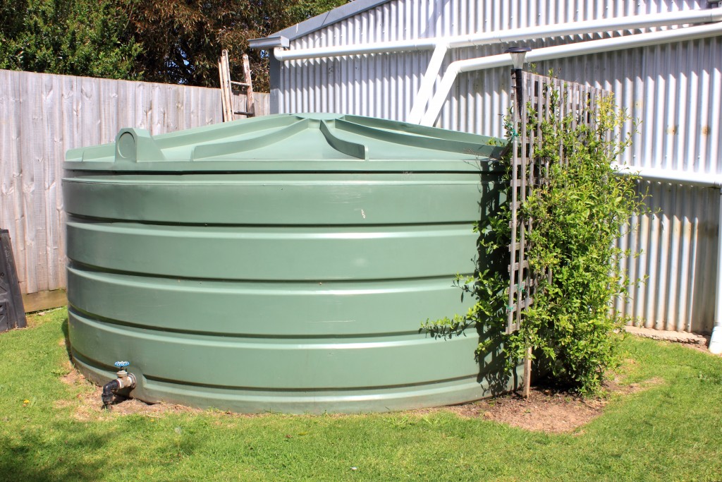 outdoor water tank