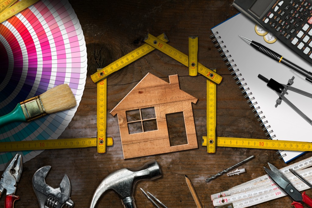 home renovation materials and tools