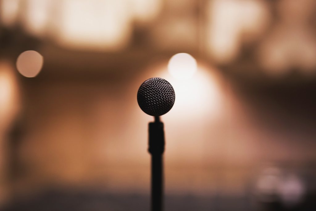 mic for a speech