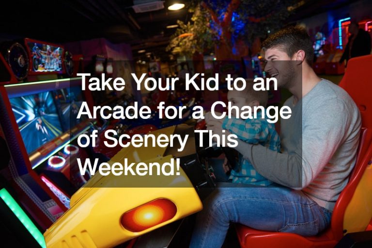 Take Your Kid to an Arcade for a Change of Scenery This Weekend!