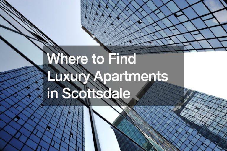 Where to Find Luxury Apartments in Scottsdale